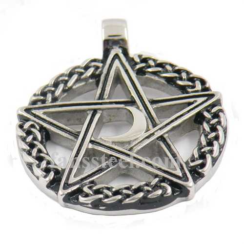 FSP17W48 moon star chain Pendant - Click Image to Close